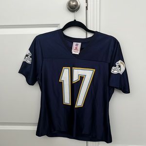 Never Worn Chargers NFL Jersey #17 Rivers - Size Women’s Medium